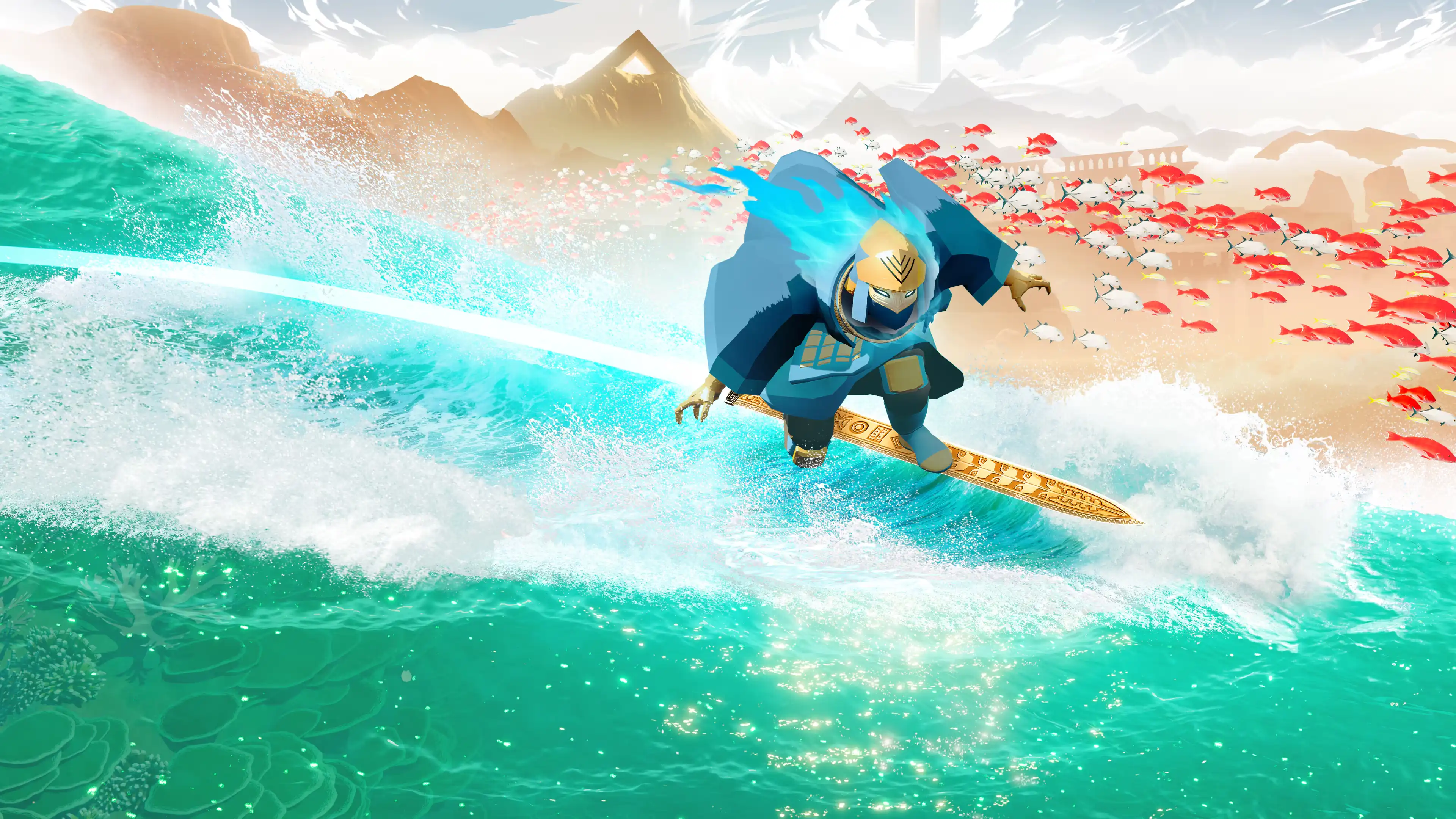 Sword of the Sea official artwork – Best Games of August 2025 release