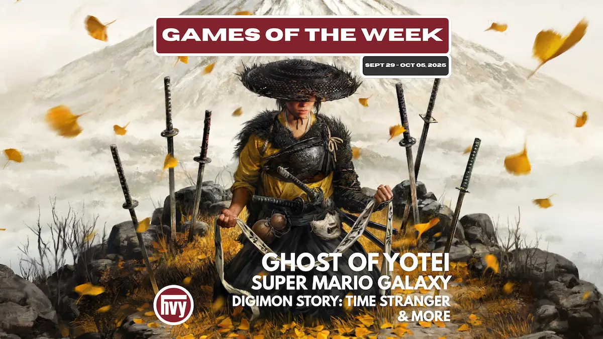 Ghost of Yōtei and Super Mario Galaxy remasters headline early October 2025 releases