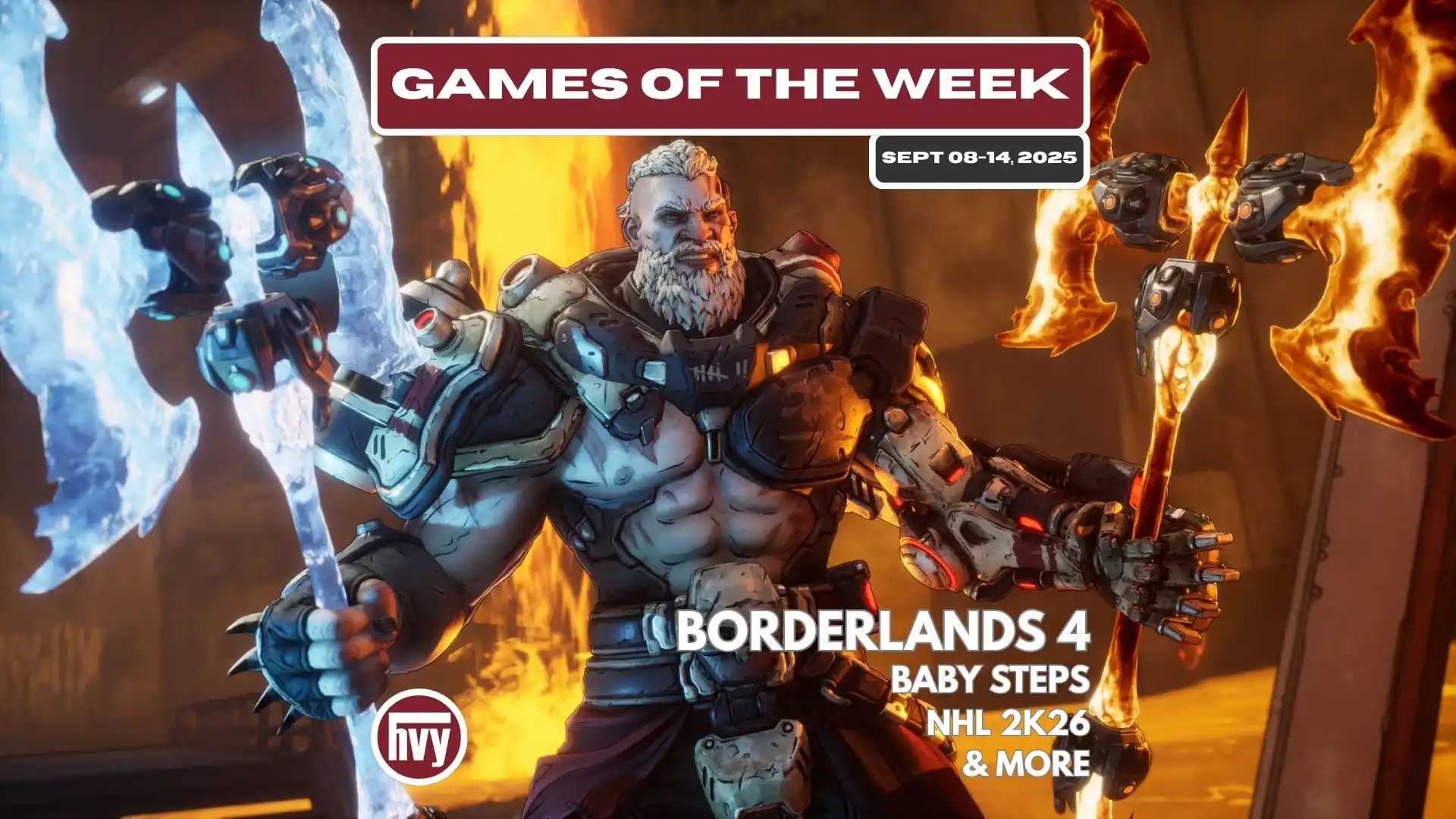 Borderlands 4 official artwork September 2025 release.