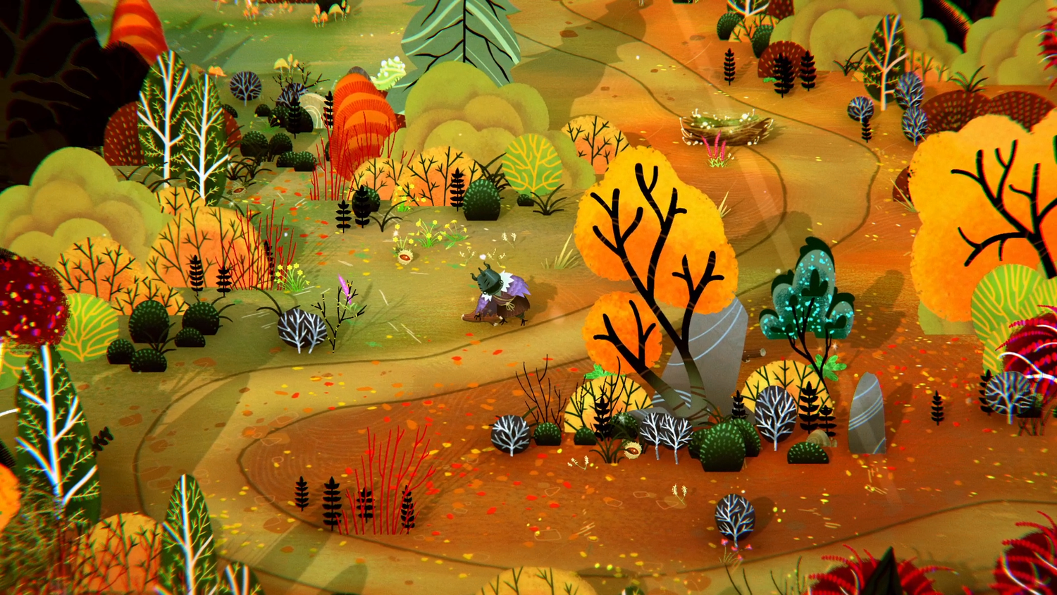 Wytchwood cut paper storybook style forest
